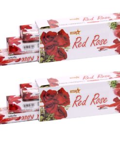 Incense Sticks - Red Rose 9" Premium Quality Agarbatti - 240 Sticks