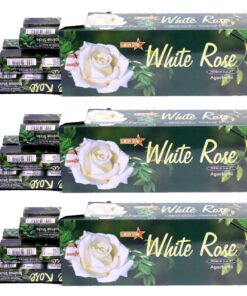 Incense Sticks - White Rose 9" Premium Quality Agarbatti - 360 Sticks