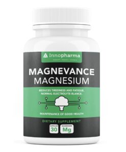 Innopharma Magnevance Magnesium bisglycinate 50mg Capsules - 30's