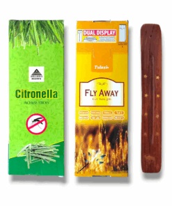 Insect Repellent Incense Sticks With Holder - 240 sticks
