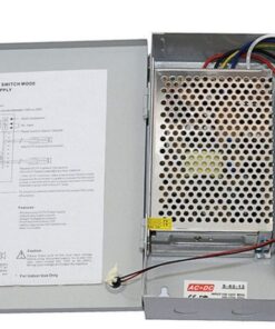 Intelli-Vision Tech 9CH Power Supply 12V DC 10A for CCTV Camera
