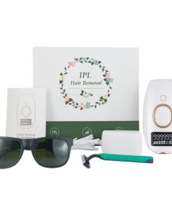 IPL Hair Removal Device with Pouch - White