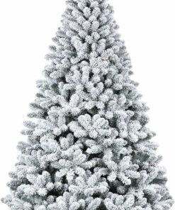 Irish Fair Meadow Snowy Christmas Tree - 120 cm