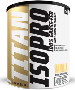 IsoPro 100% Whey Protein Isolate Vanilla Milkshake - 40 Servings Net Wt.1kg