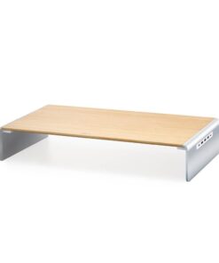J5 Create JCT425 Wood Monitor Stand with Docking Station