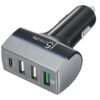 j5create 4-Port USB Car Charger