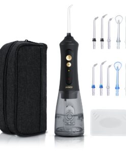 JANQI J1Pro Water Flosser for Teeth, Braces - Plaque brush & Nozzle Pack