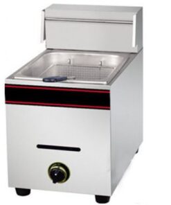 JB LUXX Ideal 5L Stainless Steel Single Tank Gas Fryer