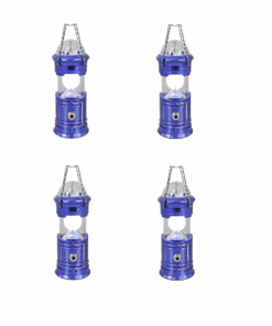 JB Luxx Solar Colorful Magic Camping Light - Set of 4