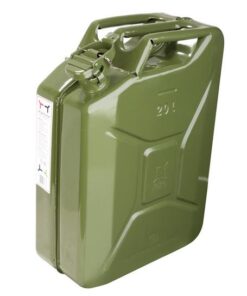 Jerry Can, 20l Petrol (Olive Green) With S/Pin
