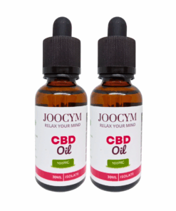 JOOCYM 100mg CBD Oil (Isolate) - 2 Pack
