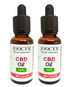 JOOCYM 300mg CBD Oil (Isolate) - 2 Pack