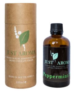Just Aroma Premium 100% Pure and Natural Peppermint Essential Oil - 100ml