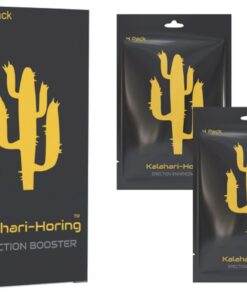 Kalahari Horing Erection Booster and Enhancement For Men 4's Double Pack