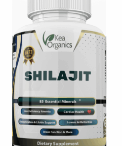 Kea Organics - Shilajit (85 Essential Minerals Plus) - 60 Veggie Capsules
