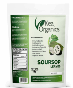 Kea Organics - Soursop Leaves - 15g Soursop Leaves Air Dried Extra Strength