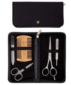 Kellermann 3 Swords Beard Care and Manicure Kit Combined L 5291 N- 5 Pieces