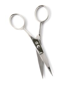 Kellermann 3 Swords Beard Scissors Nickel Plated BS 1405 N - 4.5 Inches