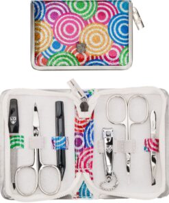 Kellermann 3 Swords Manicure Set 5227 P N Coloured Circles