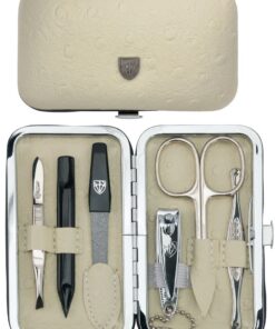 Kellermann 3 Swords Manicure Set 7412 P N Ostrich Beige