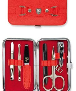 Kellermann 3 Swords Manicure Set 7773 P N Red