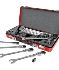 Kennedy 10 19Mm Flex Head Ratchet Spanner Set 13Pc