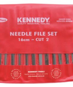 Kennedy 14Cm 5.12Inch Cut 2 Assorted Needle File Set 12Pce