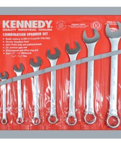 Kennedy 18 12Inchwhit Cv Combination spanner wrench Set 7Pc