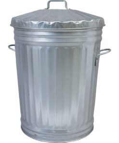 Kennedy 18Inch Galvanised Dustbin Cw Lid