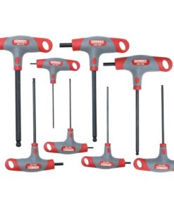 Kennedy 2.0 10.0Mm T Handled Hexagon Ball Driver Set 8Pc