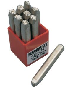 Kennedy 3.0Mm Set Of 9 Low Stress Figure Punches
