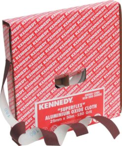Kennedy 50Mm X 50M Coil Superflex Cloth Grade 320