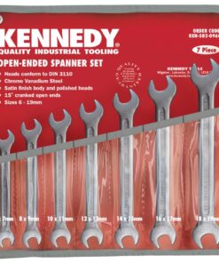 Kennedy 6 19Mm Cv Open End Spanner Set 7Pc