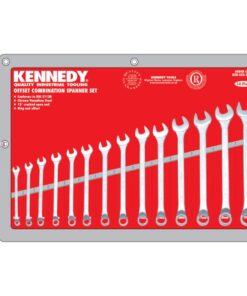 Kennedy 6 19Mm Offset Cv Combination Spanner Set 14Pc