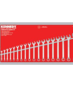 Kennedy 6 24Mm Cv Combination Spanner Set 18Pc