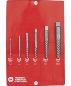 Kennedy 6Pce Screw Extractor Set