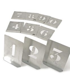 Kennedy 70Mm Set Of 10 Steel Stencil Figures