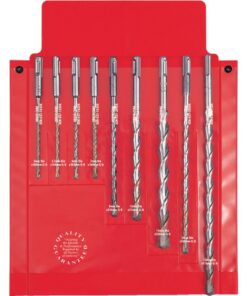 Kennedy 9Pce Sds Plus Hammer Drill Bit Set