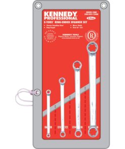 Kennedy E6 E24 Torx Ring spanner wrench Set 4Pc