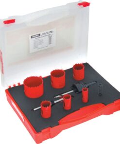 Kennedy Electricians Holesaw Kit In Plastic Case