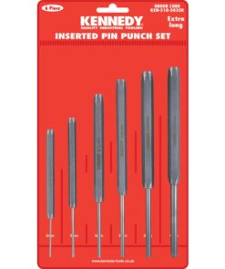 Kennedy Exlength Inserted Pin Punches 6 Pce Set