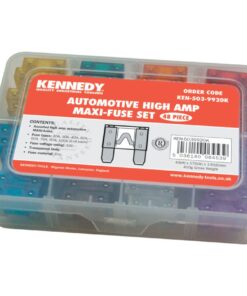 Kennedy High Amp Maxi Fuse Set Zinc 48 Piece
