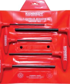 Kennedy Metric T Handle Hexagon Driver Set 5 Pce