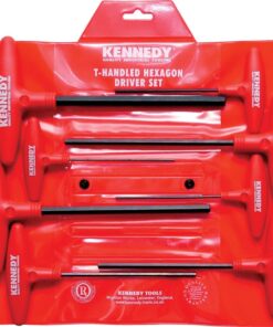 Kennedy Metric T Handle Hexagon Driver Set 8 Pce