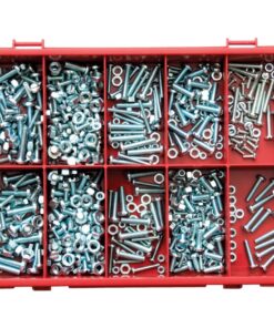 Kennedy Mscrews Nuts Steel Metric Pan Bzp Kit