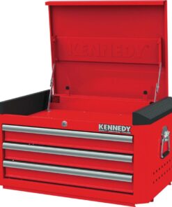 Kennedy Red 28Inch 3 Drawer Top Chest