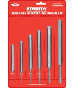 Kennedy Standard Inserted Pin Punches 6Pc - Set