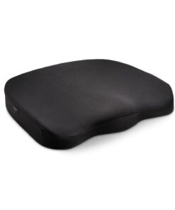 Kensington Ergonomic Memory Foam Seat Cushion - Black