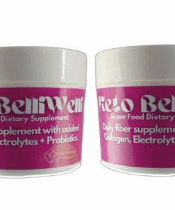 Keto BelliWelli Super Food Dietary Supplement 40 Day Servings 2 x Bottles