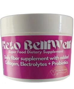 Keto BelliWelli Super Food Dietary Supplement powder 20 Day Servings